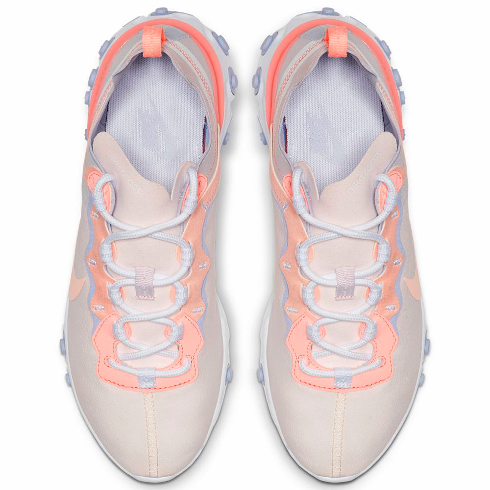 Кроссовки Nike W REACT ELEMENT 55 / Женский / 37.5 / Бежевый/Розовый photo 3
